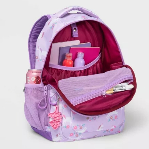 Kids' Adaptive 17" Backpack Unicorn - Cat & Jack - Picture 4 of 4